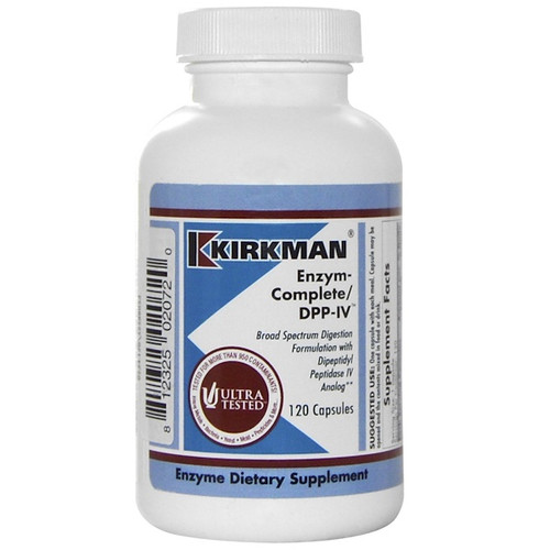 <img alt="Kirkman Labs, Enzym-Complete/DPP-IV, 120 Capsules" title="Kirkman Labs, Enzym-Complete/DPP-IV, 120 Capsules,812325020720"