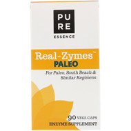 Pure Essence, Real-Zymes, Paleo, 90 Vegi-Caps