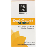 Pure Essence, Real-Zymes, Ornish, 90 Vegi-Caps