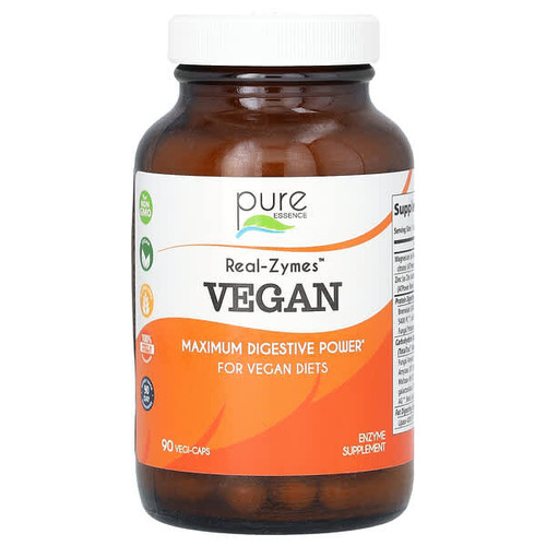 <img alt="Pure Essence, Real-Zymes, Vegan, 90 Vegi-Caps" title="Pure Essence, Real-Zymes, Vegan, 90 Vegi-Caps,659670908033"