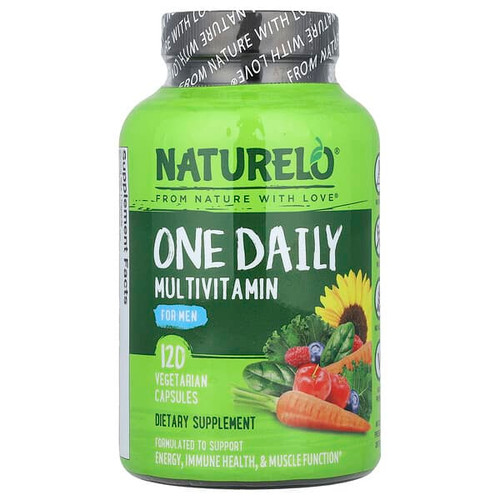 <img alt="NATURELO, One Daily Multivitamin, For Men, 120 Vegetarian Capsules" title="NATURELO, One Daily Multivitamin, For Men, 120 Vegetarian Capsules,628110628015"