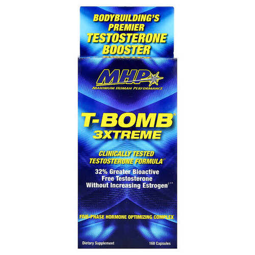 <img alt="MHP, T-Bomb 3Xtreme, 168 Capsules" title="MHP, T-Bomb 3Xtreme, 168 Capsules,666222093741"