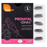<img alt="Zahler, Prenatal + DHA 300, 60 Softgels" title="Zahler, Prenatal + DHA 300, 60 Softgels,848998081812"