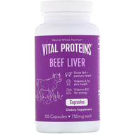 <img alt="Vital Proteins, Beef Liver, 750 mg, 120 Capsules" title="Vital Proteins, Beef Liver, 750 mg, 120 Capsules,850232005157"
