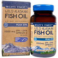 <img alt="Wileys Finest Wild Alaskan Fish Oil Peak EPA -- 1250 mg - 60 Fish Softgels" title="Wileys Finest Wild Alaskan Fish Oil Peak EPA -- 1250 mg - 60 Fish Softgels,857188004074"