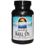 <img alt="Source Naturals, ArcticPure, Krill Oil, 500 mg, 120 Softgels" title="Source Naturals, ArcticPure, Krill Oil, 500 mg, 120 Softgels,021078021667"