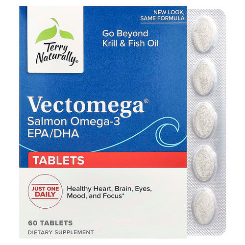 <img alt="Terry Naturally, Vectomega, 60 Tablets" title="Terry Naturally, Vectomega, 60 Tablets,367703199968"