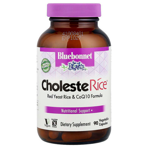 <img alt="Bluebonnet Nutrition, CholesteRice, 90 Vegetable Capsules" title="Bluebonnet Nutrition, CholesteRice, 90 Vegetable Capsules,743715011328"