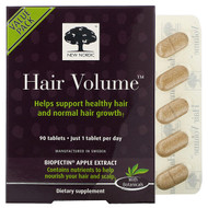 <img alt="New Nordic, Hair Volume With Apple Extract, 90 Tablets" title="New Nordic, Hair Volume With Apple Extract, 90 Tablets,741805747218"