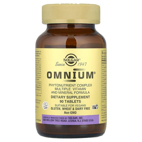 <img alt="Solgar, Omnium, Phytonutrient Complex Multiple Vitamin and Mineral Formula, 90 Tablets" title="Solgar, Omnium, Phytonutrient Complex Multiple Vitamin and Mineral Formula, 90 Tablets,033984020672"
