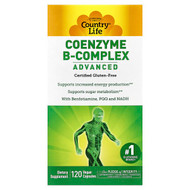 <img alt="Country Life, Coenzyme B-Complex, Advanced, 120 Vegan Capsules" title="Country Life, Coenzyme B-Complex, Advanced, 120 Vegan Capsules,015794064039"