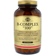 <img alt="Solgar, B-Complex "100", 250 Tablets" title="Solgar, B-Complex "100", 250 Tablets,033984011625"