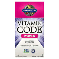 <img alt="Garden of Life, Vitamin Code, Women Whole Food Multivitamin, 120 Vegetarian Capsules" title="Garden of Life, Vitamin Code, Women Whole Food Multivitamin, 120 Vegetarian Capsules,658010113663"