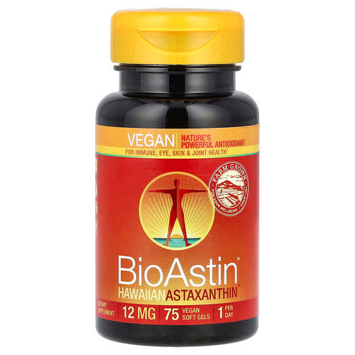 <img alt="Nutrex Hawaii, BioAstin, Hawaiian Astaxanthin, 12 mg, 75 Vegan Soft Gels" title="Nutrex Hawaii, BioAstin, Hawaiian Astaxanthin, 12 mg, 75 Vegan Soft Gels,732894500129"