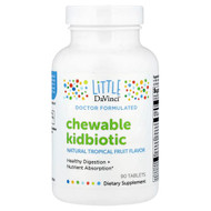 <img alt="Little DaVinci, Chewable Kidbiotic, Natural Tropical Fruit, 90 Tablets" title="Little DaVinci, Chewable Kidbiotic, Natural Tropical Fruit, 90 Tablets,026664014054"