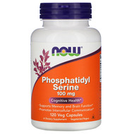 <img alt="Now Foods, Phosphatidyl Serine, 100 mg, 120 Veg Capsules" title="Now Foods, Phosphatidyl Serine, 100 mg, 120 Veg Capsules,733739023810"