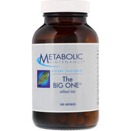 <img alt="Metabolic Maintenance, The Big One without Iron, 100 Capsules" title="Metabolic Maintenance, The Big One without Iron, 100 Capsules,838287005209"