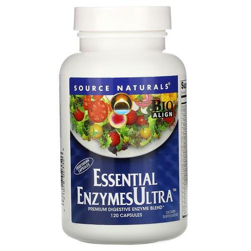 <img alt="Source Naturals, Essential EnzymesUltra, 120 Capsules" title="Source Naturals, Essential EnzymesUltra, 120 Capsules,021078023326"