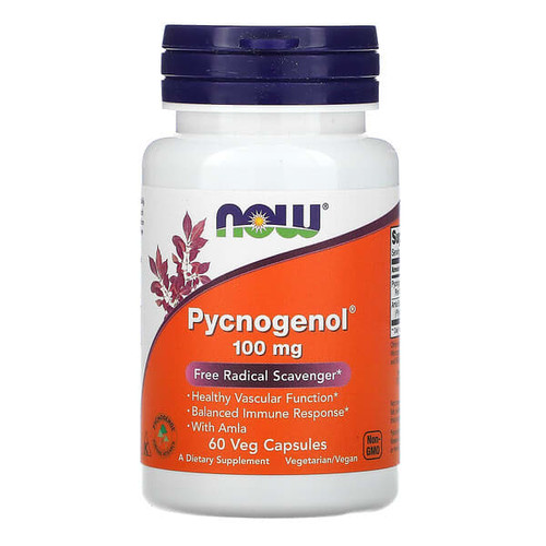 <img alt="NOW Foods, Pycnogenol With Amla, 60 Veg Capsules" title="NOW Foods, Pycnogenol With Amla, 60 Veg Capsules,733739032676"