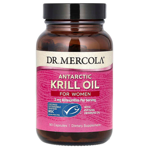 <img alt="Dr. Mercola, Antarctic Krill Oil for Women, 90 Capsules" title="Dr. Mercola, Antarctic Krill Oil for Women, 90 Capsules,813006010283"