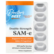 <img alt="Doctors Best, SAM-e, 400 mg, 60 Enteric Coated Tablets" title="Doctors Best, SAM-e, 400 mg, 60 Enteric Coated Tablets,753950002524"