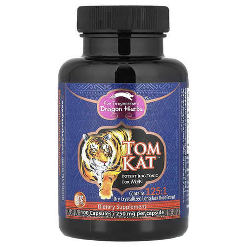 <img alt="Dragon Herbs, Tom Kat, Potent Jing Tonic For Men, 100 Capsules" title="Dragon Herbs, Tom Kat, Potent Jing Tonic For Men, 100 Capsules,679372005601"