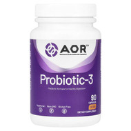 <img alt="Advanced Ortho Research AOR, Probiotic-3, 90 Capsules" title="Advanced Ortho Research AOR, Probiotic-3, 90 Capsules,624917089998"