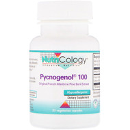 Nutricology, Pycnogenol 100, 30 Vegetarian Capsules