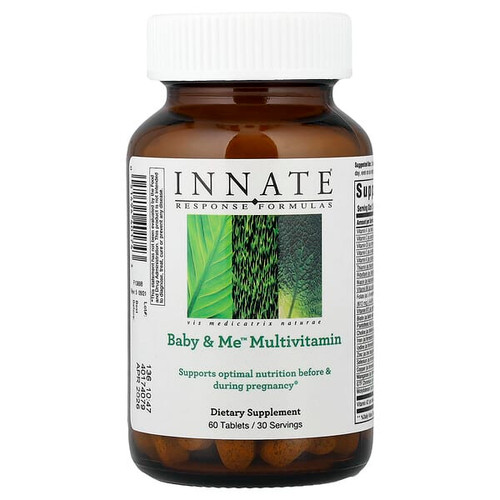 <img alt="Innate Response Formulas, Baby & Me Multivitamin, 60 Tablets" title="Innate Response Formulas, Baby & Me Multivitamin, 60 Tablets,051494401743"