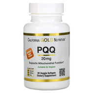 <img alt="California Gold Nutrition, PQQ, 20 mg, 90 Veggie Softgels" title="California Gold Nutrition, PQQ, 20 mg, 90 Veggie Softgels,898220015047"