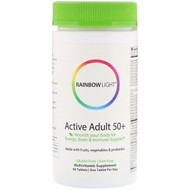 <img alt="Rainbow Light, Active Adult 50+, 90 Tablets" title="Rainbow Light, Active Adult 50+, 90 Tablets,021888109920"