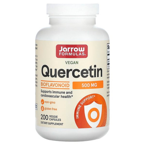 <img alt="Jarrow Formulas, Quercetin, 500 mg, 200 Veggie Capsules" title="Jarrow Formulas, Quercetin, 500 mg, 200 Veggie Capsules,790011140528"