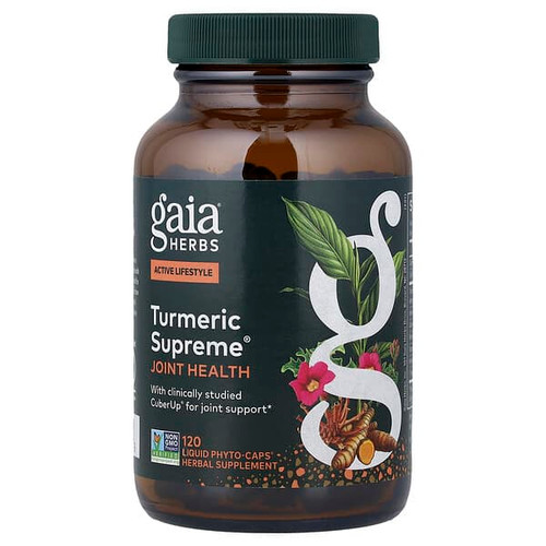 <img alt="Gaia Herbs, Turmeric Supreme, Joint Health, 120 Liquid Phyto-Caps" title="Gaia Herbs, Turmeric Supreme, Joint Health, 120 Liquid Phyto-Caps,751063150279"