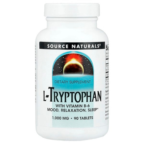 <img alt="Source Naturals, L-Tryptophan, 90 Tablets" title="Source Naturals, L-Tryptophan, 90 Tablets,021078026105"