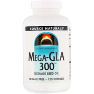 <img alt="Source Naturals, Mega-GLA 300, 120 Softgels" title="Source Naturals, Mega-GLA 300, 120 Softgels,021078000839"