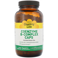 <img alt="Country Life, Coenzyme B-Complex Caps, 240 Vegan Capsules" title="Country Life, Coenzyme B-Complex Caps, 240 Vegan Capsules,015794064169"