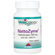 <img alt="Nutricology, NattoZyme Nattokinase, 100 mg (2,000 FU), 60 Softgels" title="Nutricology, NattoZyme Nattokinase, 100 mg (2,000 FU), 60 Softgels,713947553705"