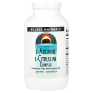 <img alt="Source Naturals, L-Arginine L-Citrulline Complex, 1,000 mg, 240 Tablets" title="Source Naturals, L-Arginine L-Citrulline Complex, 1,000 mg, 240 Tablets,021078020509"