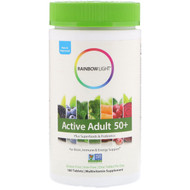 <img alt="Rainbow Light, Active Adult 50+, 180 Tablets" title="Rainbow Light, Active Adult 50+, 180 Tablets,021888218714"