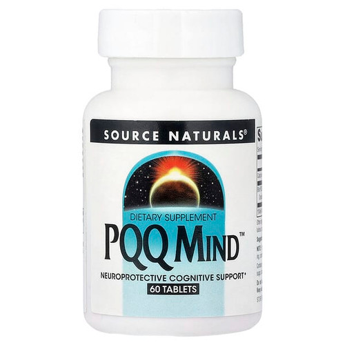 <img alt="Source Naturals, PQQ Mind, 60 Tablets" title="Source Naturals, PQQ Mind, 60 Tablets,021078025191"
