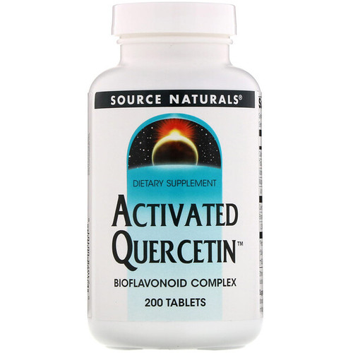 <img alt="Source Naturals, Activated Quercetin, 200 Tablets" title="Source Naturals, Activated Quercetin, 200 Tablets,021078001010"