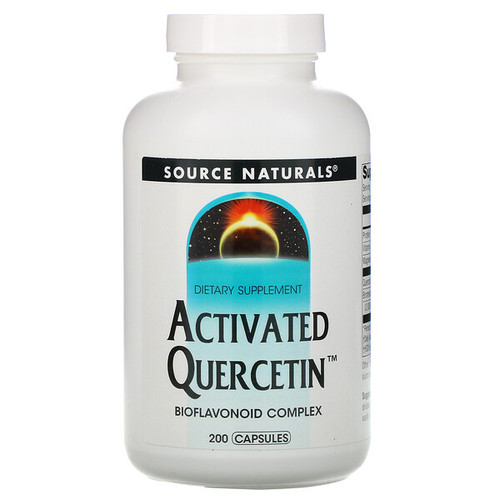 <img alt="Source Naturals, Activated Quercetin, 200 Capsules" title="Source Naturals, Activated Quercetin, 200 Capsules,021078016915"