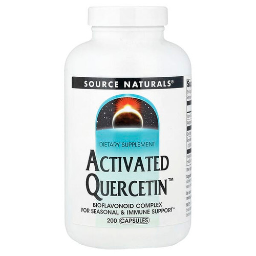<img alt="Source Naturals, Activated Quercetin, 200 Capsules" title="Source Naturals, Activated Quercetin, 200 Capsules,021078016915"