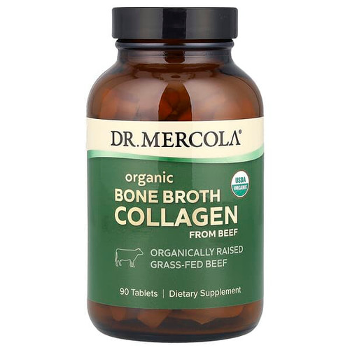 <img alt="Dr. Mercola, Organic Bone Broth Collagen from Beef, 90 Tablets" title="Dr. Mercola, Organic Bone Broth Collagen from Beef, 90 Tablets,810487031455"