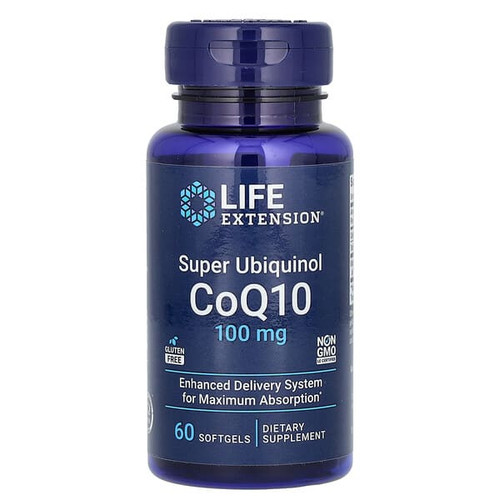 <img alt="Life Extension, Super Ubiquinol CoQ10, 100 mg, 60 Softgels" title="Life Extension, Super Ubiquinol CoQ10, 100 mg, 60 Softgels,737870192961"