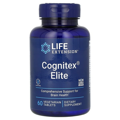 <img alt="Life Extension, Cognitex Elite, 60 Vegetarian Tablets" title="Life Extension, Cognitex Elite, 60 Vegetarian Tablets,737870239666"