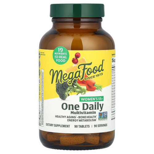 <img alt="MegaFood, Womens 55+, One Daily Multivitamin, 90 Tablets" title="MegaFood, Womens 55+, One Daily Multivitamin, 90 Tablets,051494103531"