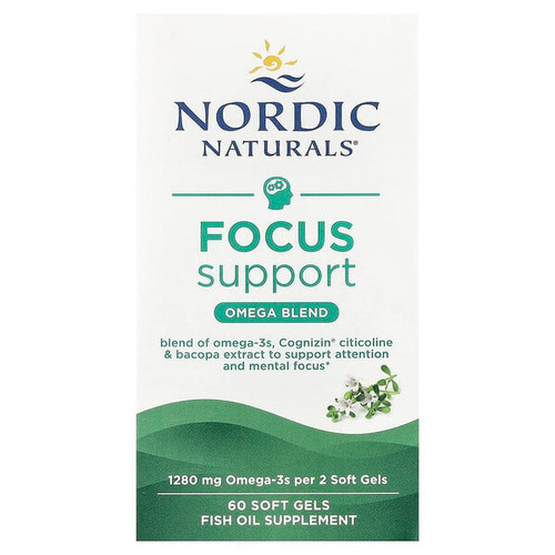 <img alt="Nordic Naturals, Focus Support, Omega Blend, 60 Soft Gels" title="Nordic Naturals, Focus Support, Omega Blend, 60 Soft Gels,768990018732"