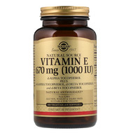 <img alt="Solgar, Naturally Sourced Vitamin E, 670 mcg (1,000 IU), 100 Vegetarian Softgels" title="Solgar, Naturally Sourced Vitamin E, 670 mcg (1,000 IU), 100 Vegetarian Softgels,033984035669"