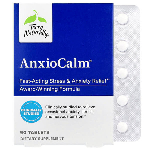 <img alt="Terry Naturally, AnxioCalm, 90 Tablets (20 mg per Tablet)" title="Terry Naturally, AnxioCalm, 90 Tablets (20 mg per Tablet),367703410094"